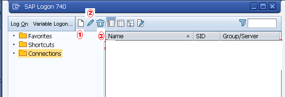 SAP GUI ADD SYSTEM