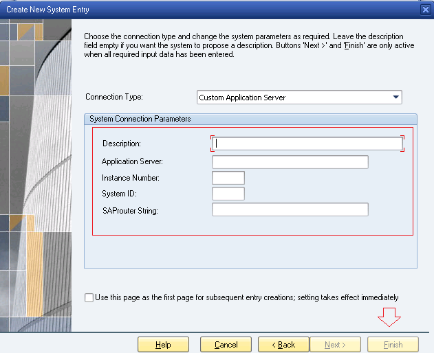 SAP GUI ADD SYSTEM