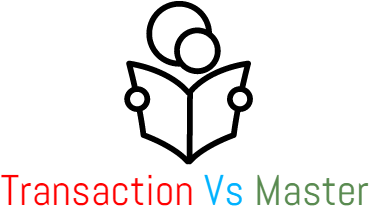 Transaction data master data