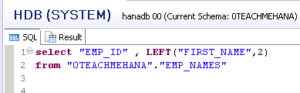 Complete SAP HANA SQL Script Tutorial (5/9)- String Functions