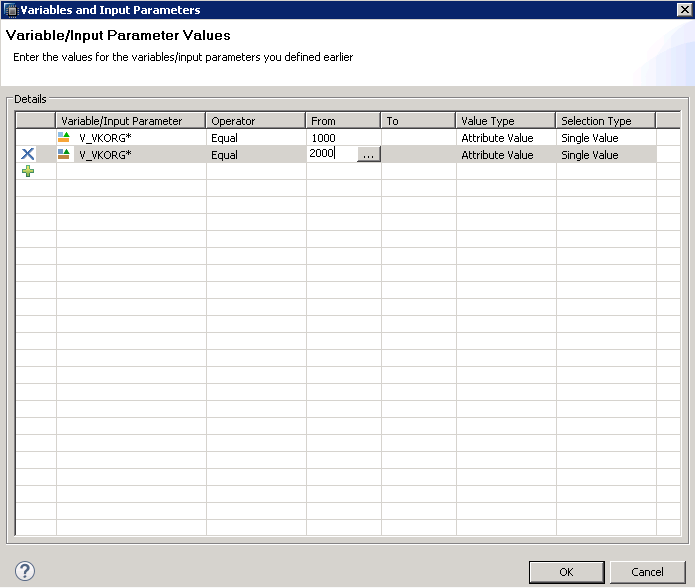 SAP HANA VARIABLES IN GRAPHICAL VIEW