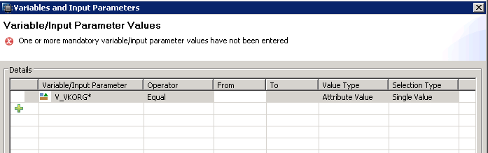 SAP HANA VARIABLES IN GRAPHICAL VIEW