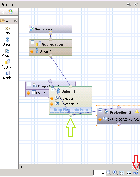 UNION in SAP HANA Calculation view sap hana union node