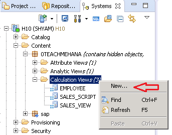 hana table function with calculation view