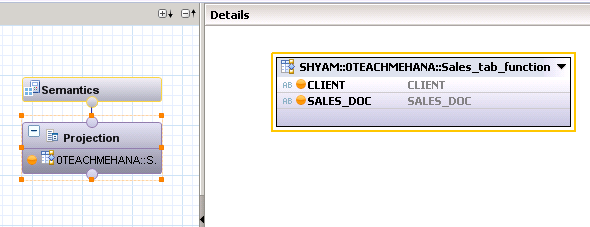hana table function with calculation view