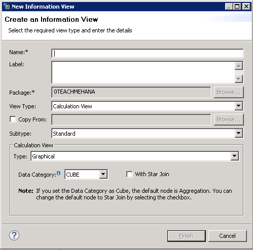 SAP HANA Scripted Calculation View