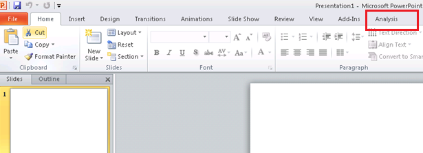 Analysis for office