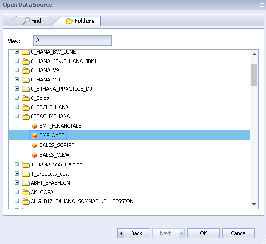 Analysis for OLAP