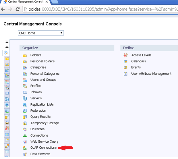 SAP busineess Objects OLAP Connection -SAP HANA Tutorial