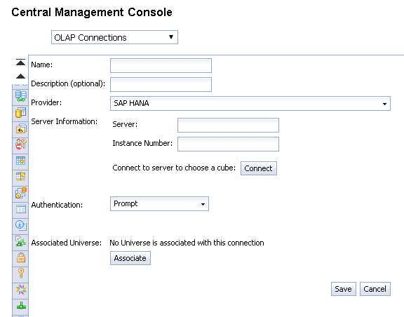 SAP busineess Objects OLAP Connection -SAP HANA Tutorial