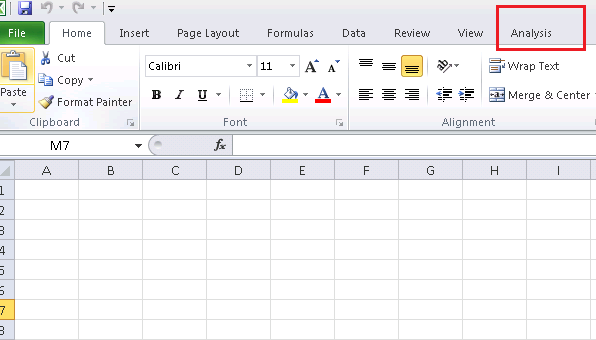Analysis for office